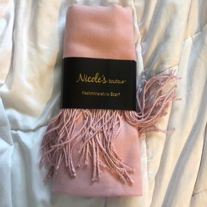 Pink scarf